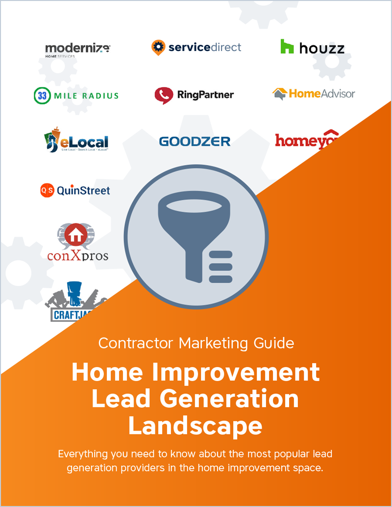 Home-Improvement Lead Generation Landscape Cover Page
